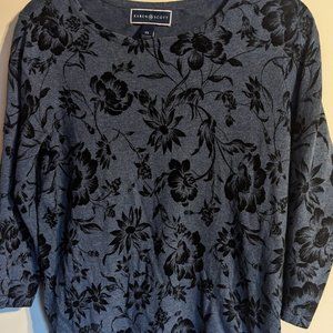 Karen Scott knit top size xs